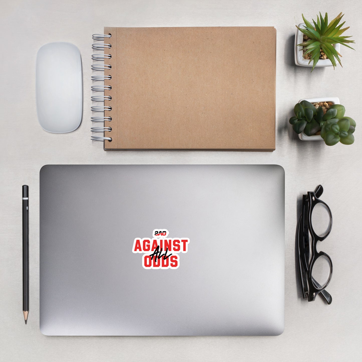 Against All Odds Bubble-free stickers