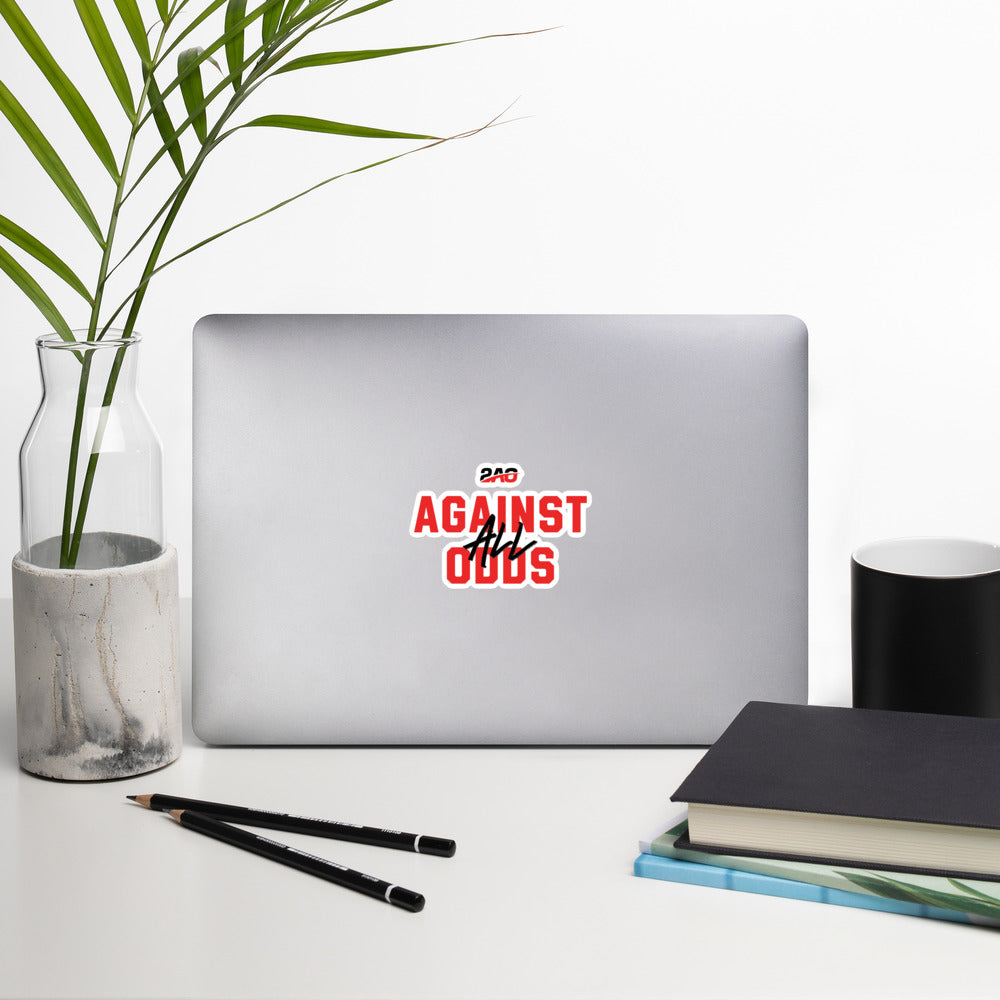 Against All Odds Bubble-free stickers