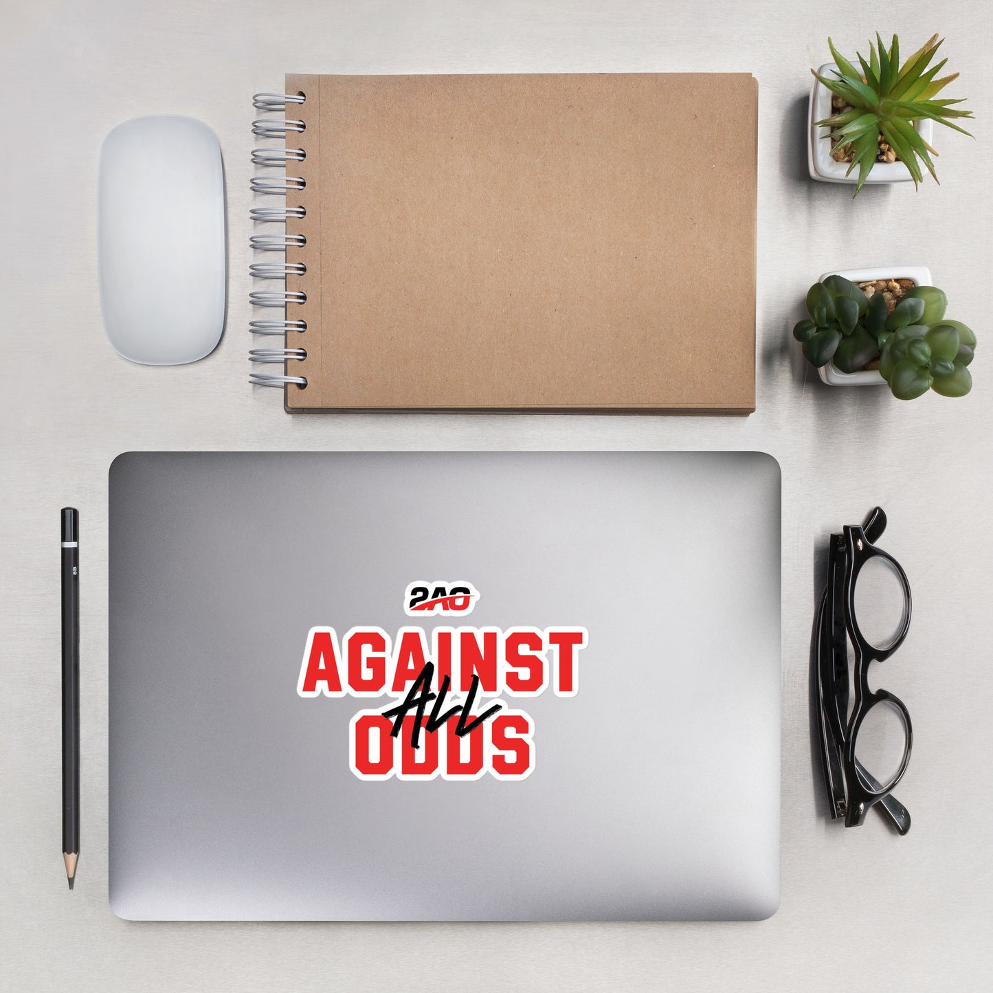 Against All Odds Bubble-free stickers