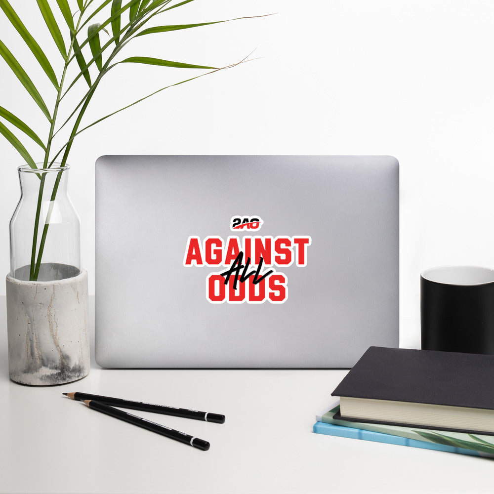 Against All Odds Bubble-free stickers