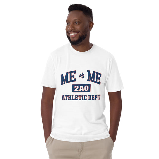 2AO Me vs Me Athletic Dept Short-Sleeve Black/White/Grey Unisex T-Shirt
